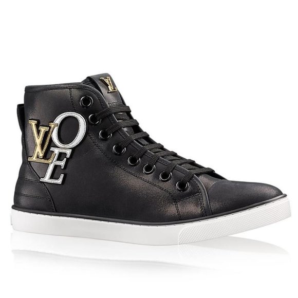 Louis Vuitton Shoes - Louis Vuitton Punchy Love High Top Sneakers